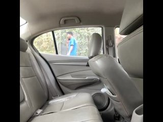 Porn Naked in Car