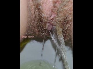 You can Sniff and Lick my very Hairy Pissing Pussy