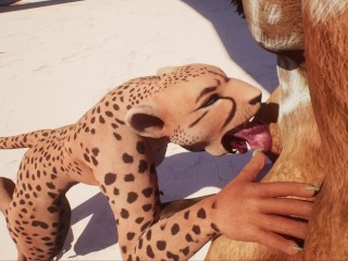 Furry Sex Galo Enorme Lion Fode Busty Jaguar Yiff 3D Hentai