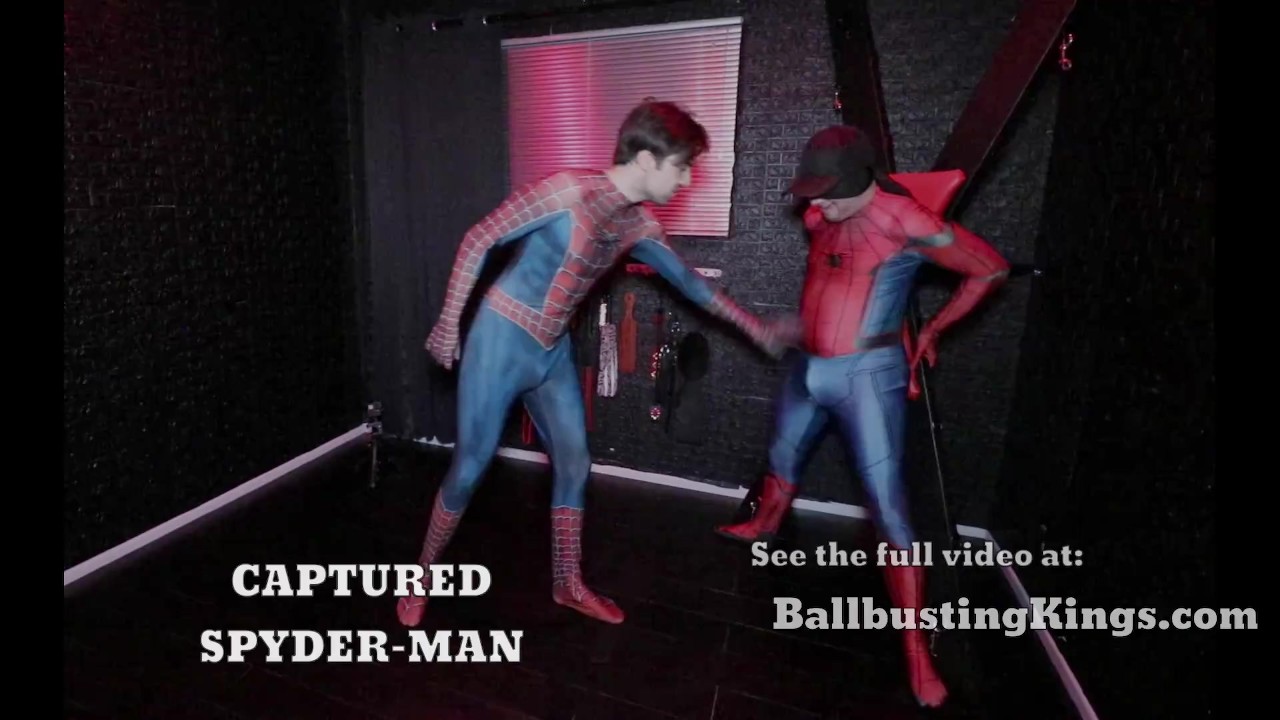 captured Spyder-Man - Ballbusting Kings Preview - Pornhub.com