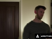Preview 1 of HETEROFLEXIBLE - Upset Twink Cyrus Stark & Hunk Older Boyfriend Caden Jackson Have Anal Swap Sex!