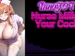 ナースJOI ||あなたの看護師によって搾乳された(過剰な兼変態ロールプレイJOI)