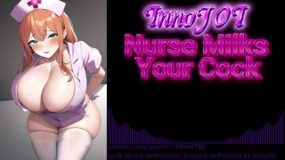 Enfermera JOI || Ordeñado por tu enfermera (juego de roles hentai de semen excesivo JOI)