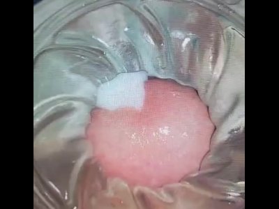 Reverse Fleshlight Creampie