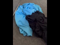 Chubby girl rides dildo, eager to breed 9/16