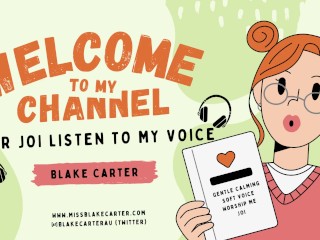 АСМР ДЖОЙ | Нежный голос | Прислушайтесь к моему голосу и поклоняйтесь, устройте для меня шоу |