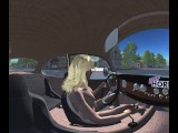 UHF Horizon: Joanna Cranking and Stalling the Beetle While Driving Naked VR 360