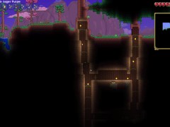 TERRARIA #1- Sitting with Seth Guide and fighting with Pinky