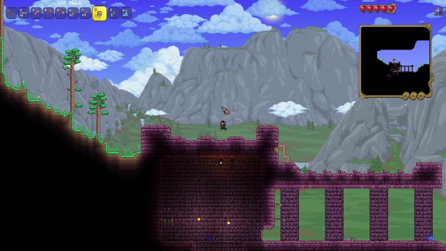 TERRARIA #3- Исследование левой стороны и разбивание горшков