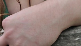 Reckless Teen Flashes Huge Naturals at the Zoo!!