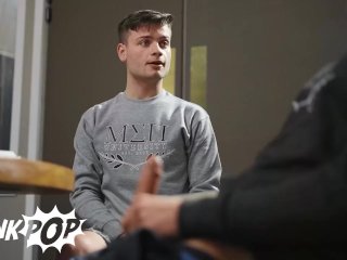 TWINKPOP - Jock Felix Fox Got His Dick Sucked By His Nerdy Best Friend Ryan Bailey screenshot number 1