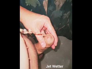 (М) замедленная игра с мочой в душе - крайняя плоть и самописание