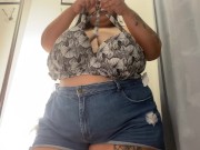 Preview 6 of Bbw in clothing store changing room