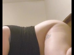 Riding that dildo until I cum