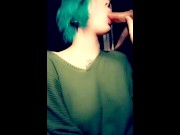 Preview 6 of Slut blows her sisters boyfriend