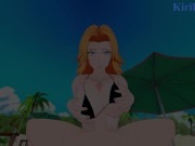 Preview 1 of Rangiku Matsumoto and I have intense sex on the beach. - BLEACH Hentai