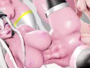 Preview 6 of Futa Futanari Anal Orgy Gangbang Huge Cumshots 3D Hentai