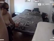 Preview 2 of Under the bed, you watch your wife being fucked and covered in cum