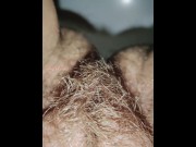 Preview 3 of Hairy girl Pissing in the Public Toilet in a Mall