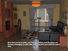 Perfect Housewife: Cuckold Husband Watches His Wife Nursing An Old Man And Washing His Private Parts