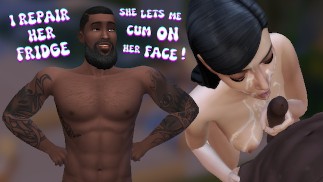 She let me cum TWICE on her face after I fixed her broken fridge (HAKEEM STALLION)
