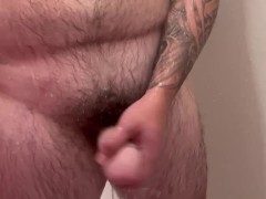 GETTING MY DICK WET IN THE SHOWER (FTM)
