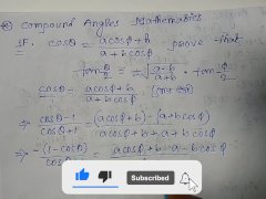 Compound Angles Math Slove By Bikash Educare Episode 27