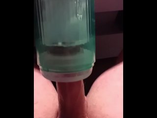 rough sex, solo male, fleshight, ejaculation