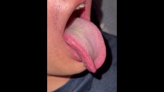 My tongue 001 舌フェチ