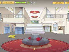 Another Chance (by Time Wizard Studios) : Masturbating on the couch, on full sight (7)