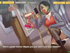 Another Chance (by Time Wizard Studios) : Getting art lessons from the hot teacher(9) - Screenshot 11 of 16 - Isekai