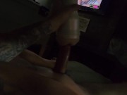 Preview 6 of Heavy Breathing, Loud Moaning Dirty Talk with Amazing Cumshot
