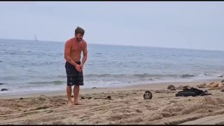 Allenamento in spiaggia