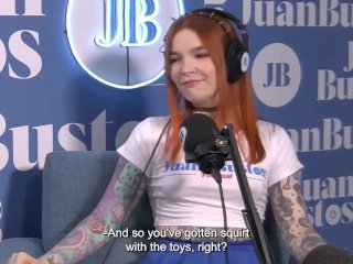 KittyMiau Redhead the Sybian Is Extremely HARDFor Her Juan BustosPodcast