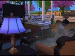 double penetration, handjob, sims 4, group sex party