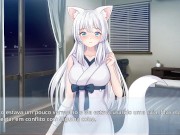 Preview 6 of Living together with Fox Demon - Harcore fucking the kitsune foxgirl in the middle of the night