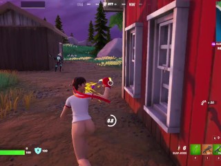 Fortnite Gameplay (sakura Gym Pantless)