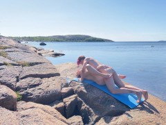 Солнечный секс на природе, красивой пары - Screenshot 10 of 16 - Soft Sex