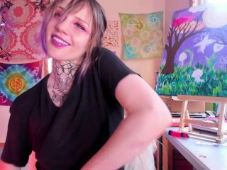 curvy, tattooed women, webcam, alternative