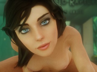 Elizabeth Bioshock 3D Hentai POV Follar En La Parte Superior (bucle)