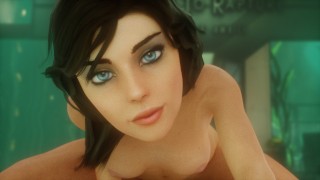 Elizabeth Bioshock 3D Hentai POV fuck on top (loop)