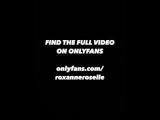 Roxanne Roselle Gets Creamy on her Dildo - FULL VIDEO ON ONLYFANS