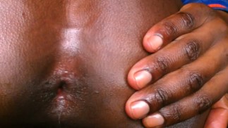 EBONY ANAL CREAMPIE