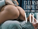 13 cumshots - Compilation