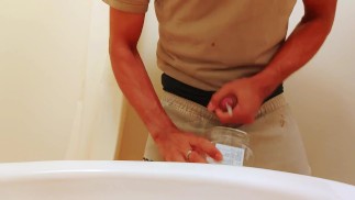 Training masturbation while thinking of seniors in uniforms that haven't been washed in over year
