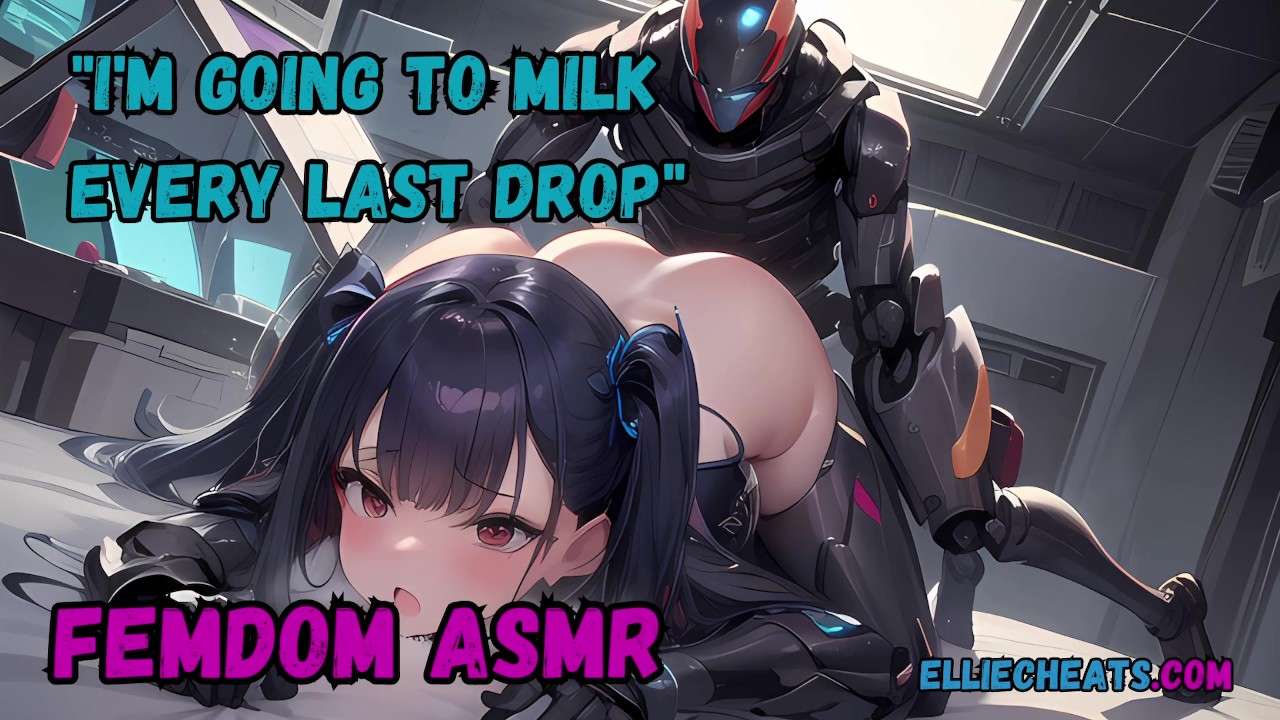 Your hot A.I girlfriend malfunctions and straps you to her milking chair  [FEMDOM FANTASY ROLEPLAY]