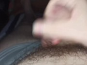 Preview 4 of Too much sperm after handjob. Messed up the camera and all of myself