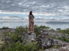 Приехали на необитаемые острова, чтобы снять для вас красивый секс на горе с видом на море - Screenshot 1 of 16 - Natural