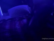 Preview 2 of Blue Light Toy-Fucking! Deep Voice Moaning & Hard Pumping