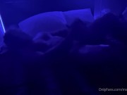 Preview 6 of Blue Light Toy-Fucking! Deep Voice Moaning & Hard Pumping